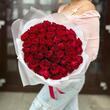 Красные розы 51 шт (40 см)