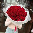 Красные розы 51 шт (40 см)