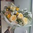 Букет «Лимонный пирог» с туей 