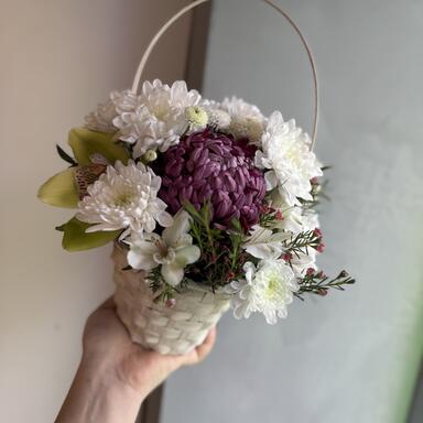 Корзинка с цветами 