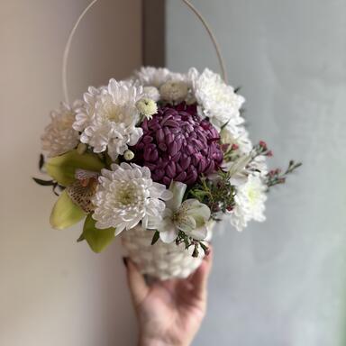 Корзинка с цветами 