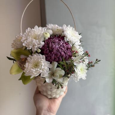 Корзинка с цветами 