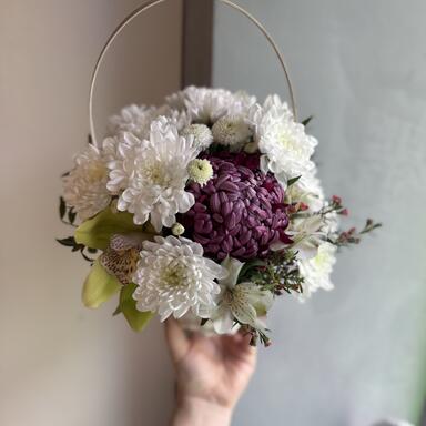 Корзинка с цветами 