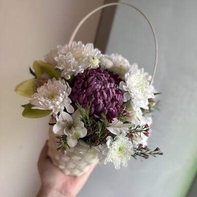 Корзинка с цветами 