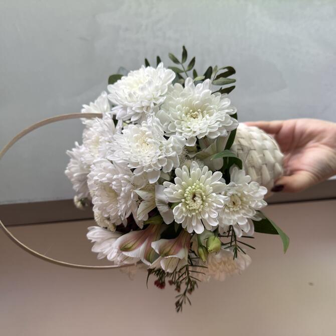 Корзинка с цветами 