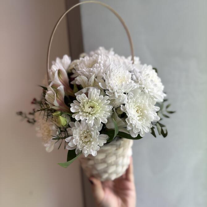 Корзинка с цветами 