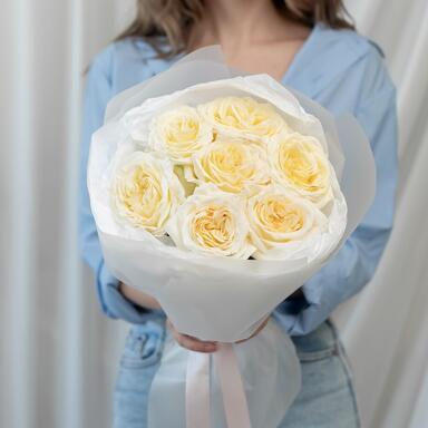 Пионовидная Роза «Candlelight» 7шт