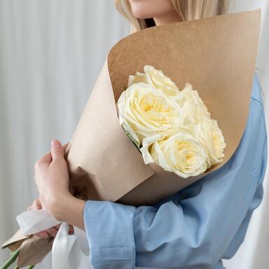 Пионовидная Роза «Candlelight» 5шт