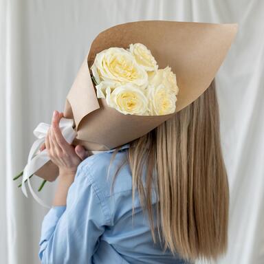 Пионовидная Роза «Candlelight» 5шт