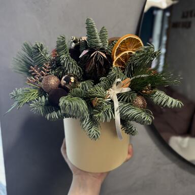 Композиция в коробке «Caramel»