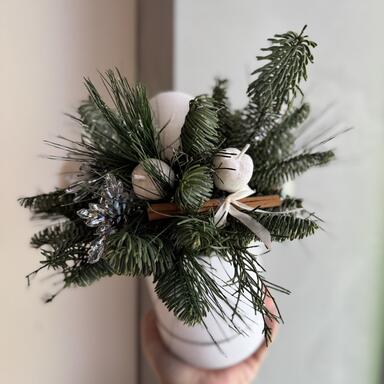 Зимняя композиция в коробке «Snow»