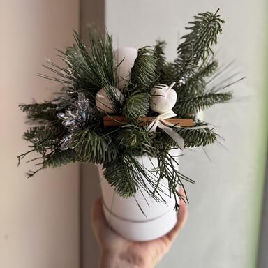 Зимняя композиция в коробке «Snow»