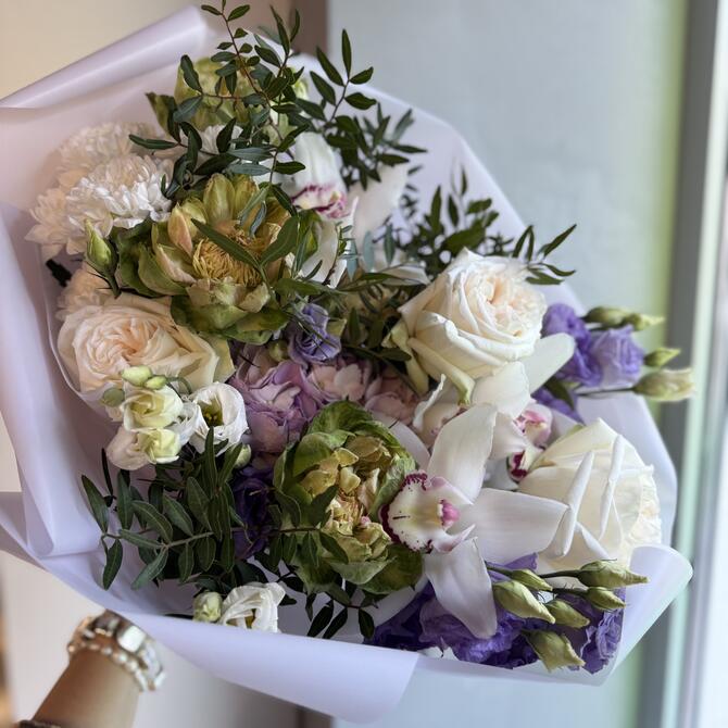 Авторский букет Lilac