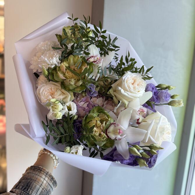 Авторский букет Lilac