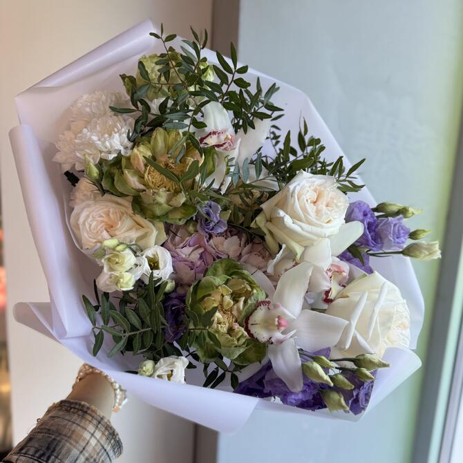 Авторский букет Lilac