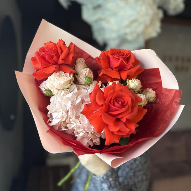 Авторский букет «Romance» S 