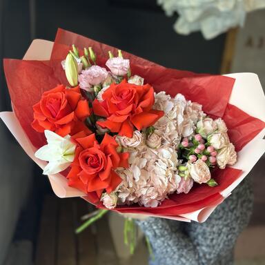 Авторский букет «Romance» M