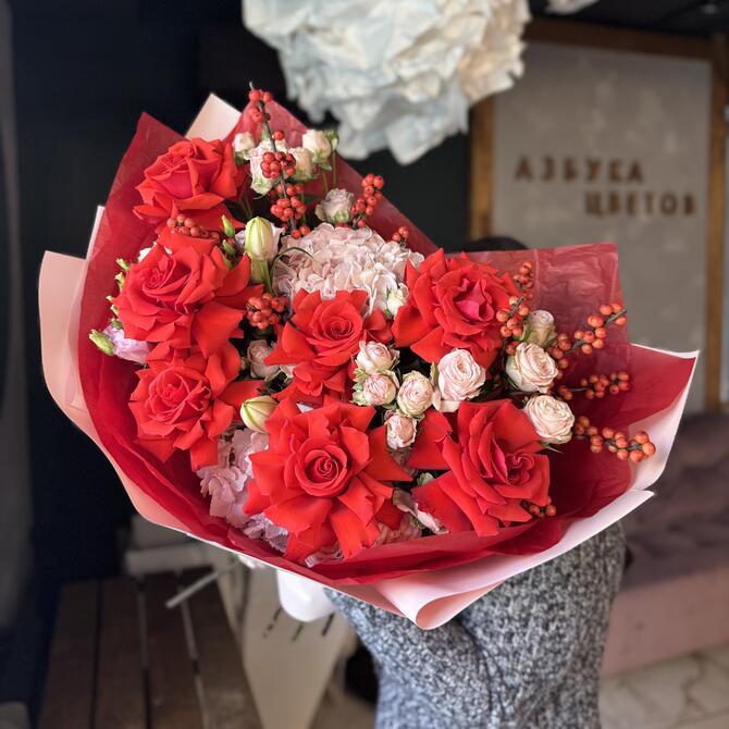 Авторский букет «Romance» L