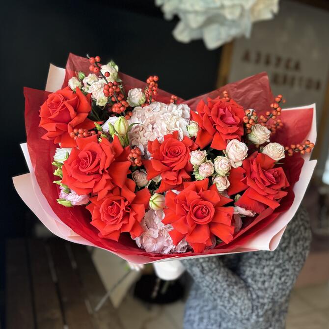 Авторский букет «Romance» L