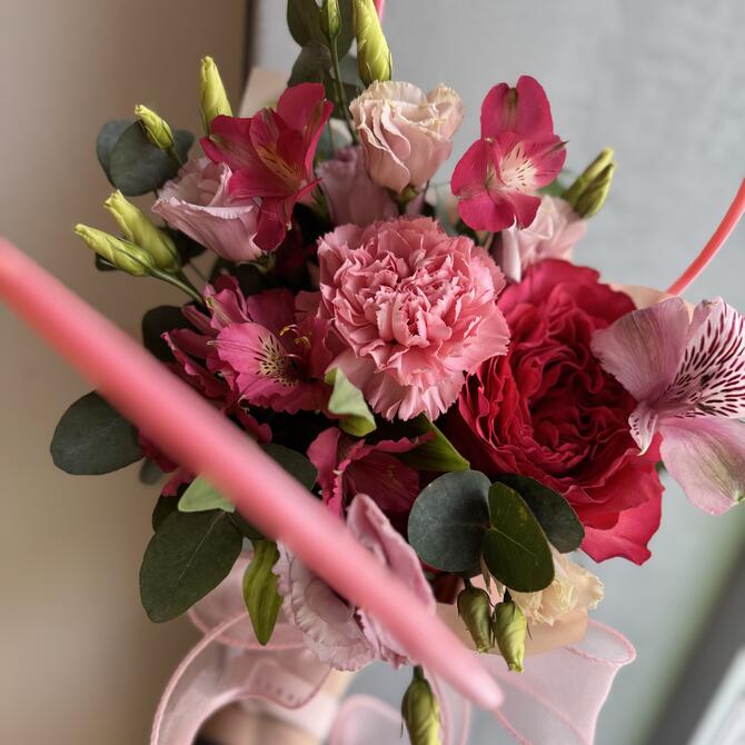 Композиция в сумочке «Berry»