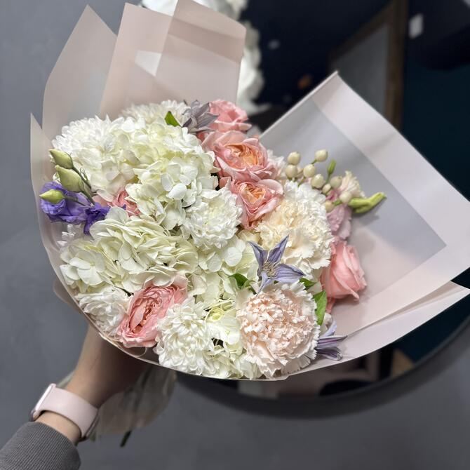 Авторский букет «Нежные чувства»