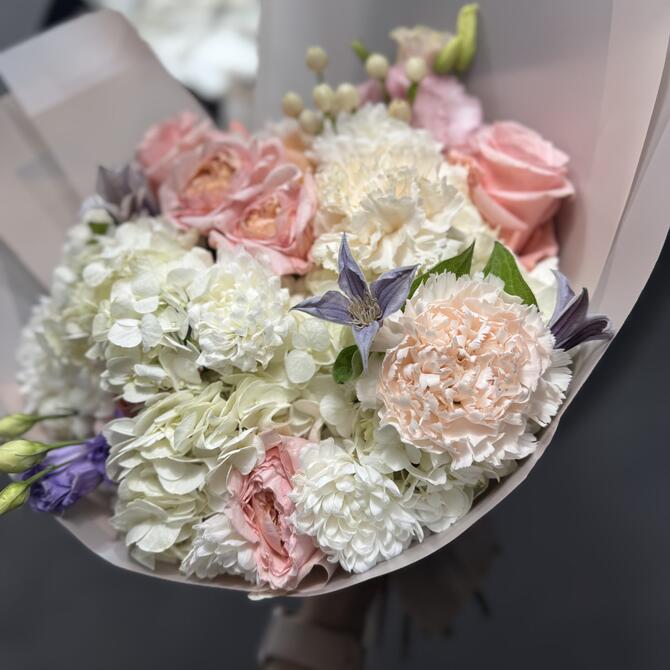 Авторский букет «Нежные чувства»