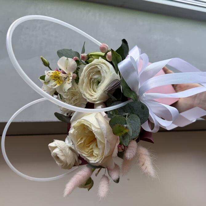 Сумочка с цветами «Пионовый Бум»