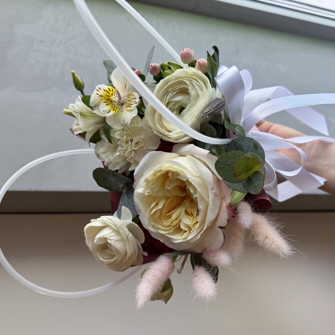 Сумочка с цветами «Пионовый Бум»