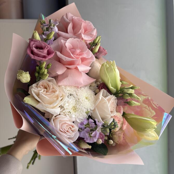 Сборный букет «Нежные чувства»