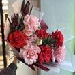 Сборный букет с французскими розами «Love»