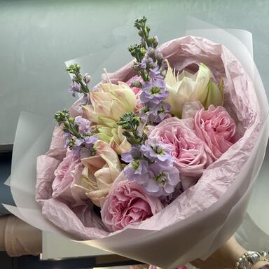 Авторский букет «Весеннее вдохновение»