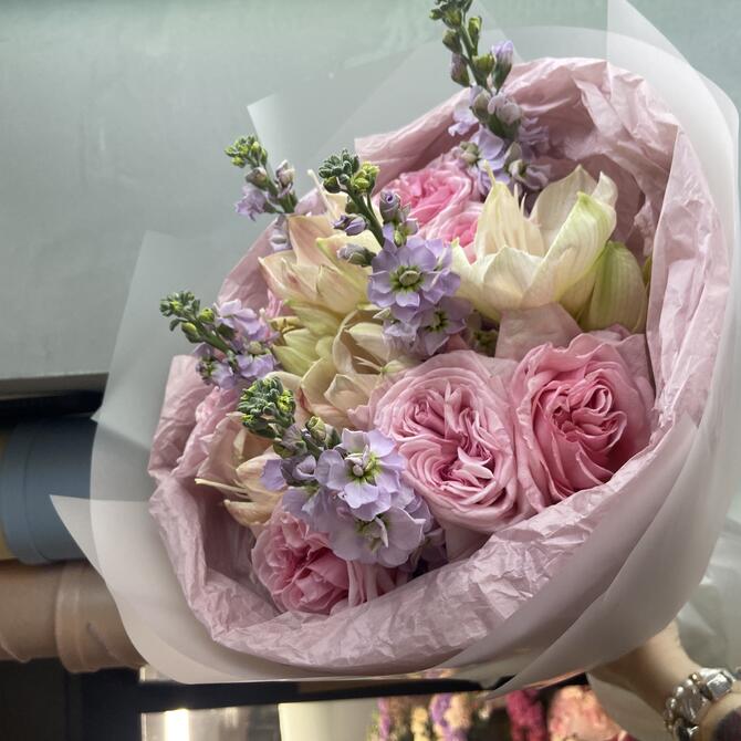 Авторский букет «Весеннее вдохновение»