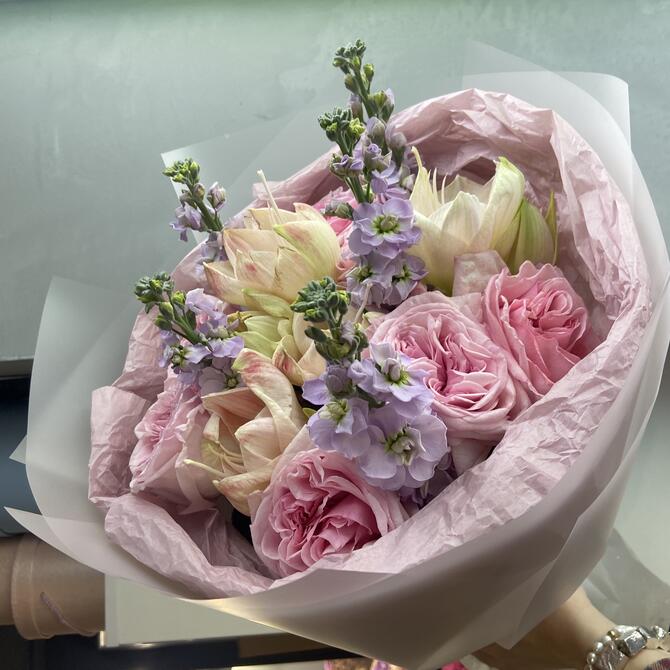 Авторский букет «Весеннее вдохновение»