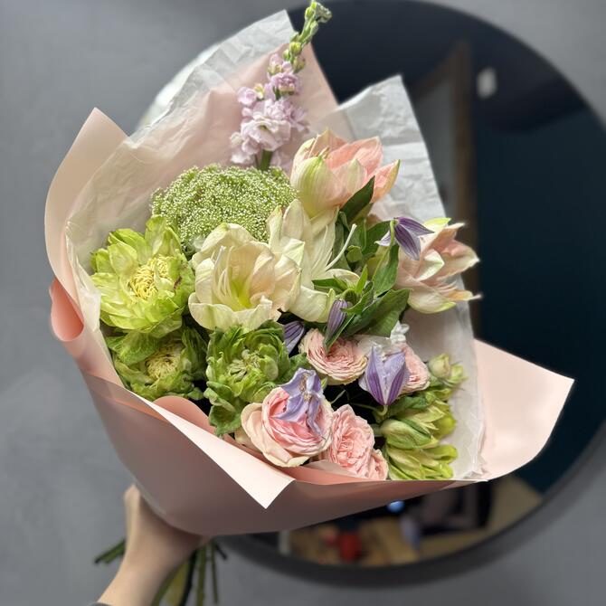 Авторский букет «Flamingo»