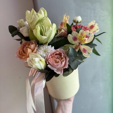 Композиция в коробке «Flamingo»