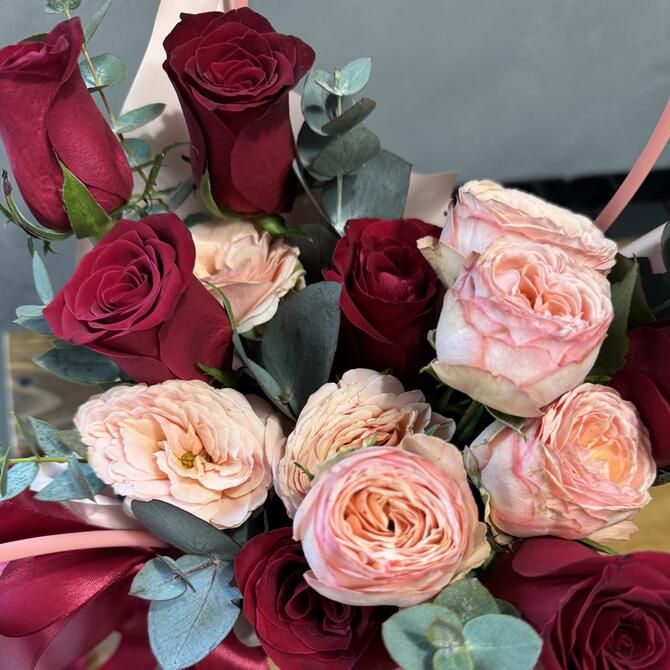 Сумочка с розами «Love you»