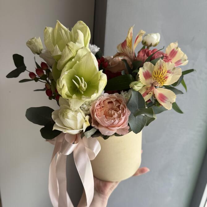 Композиция «Flamingo» в коробке 