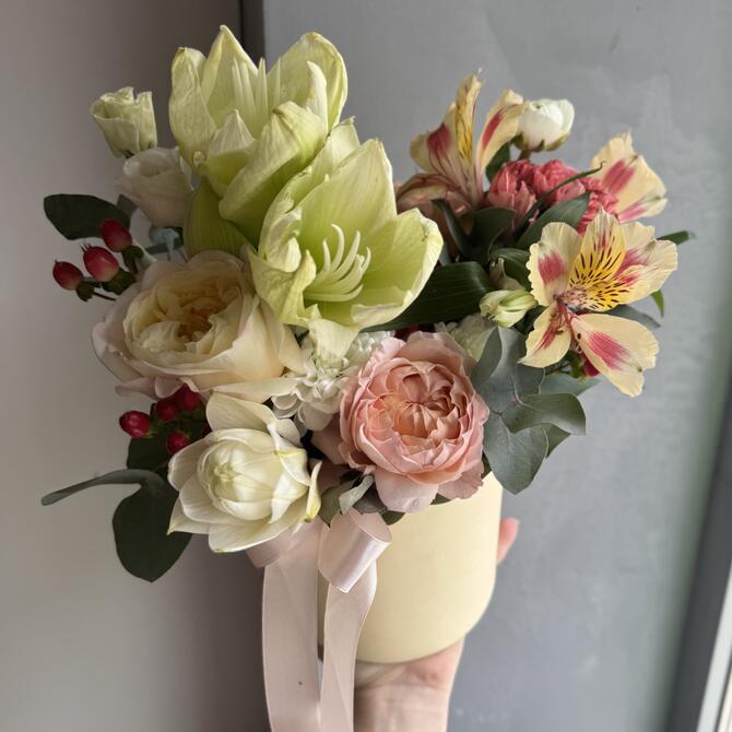 Композиция «Flamingo» в коробке 