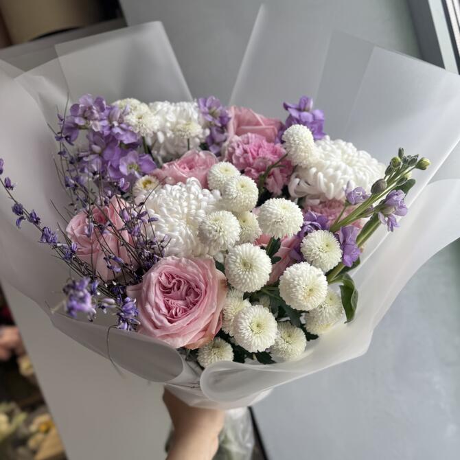 Авторские букеты «Весенние чувства»