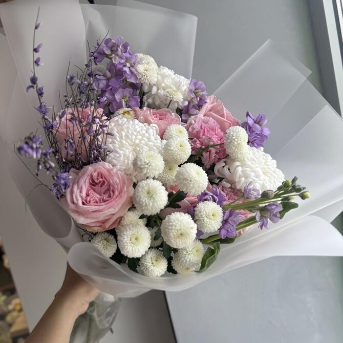 Авторские букеты «Весенние чувства»