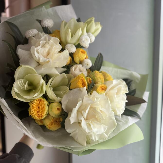 Авторский букет «Lemon pie» L