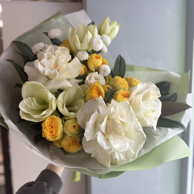 Авторский букет «Lemon pie» L