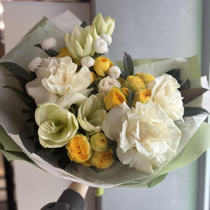 Авторский букет «Lemon pie» L