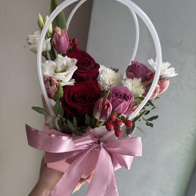 Сумочка с цветами «Love»