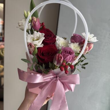 Сумочка с цветами «Love»