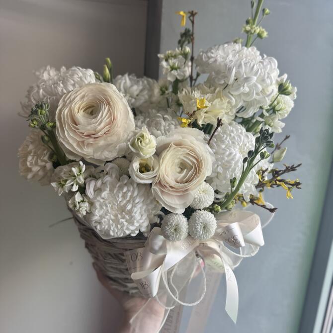 Композиция в корзине «Zephyr»