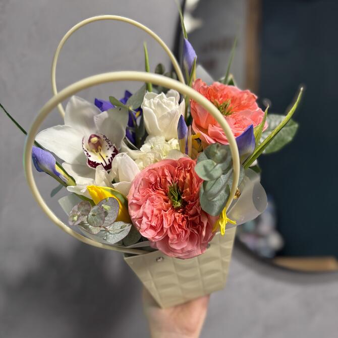 Сумочка с цветами «Parrot»