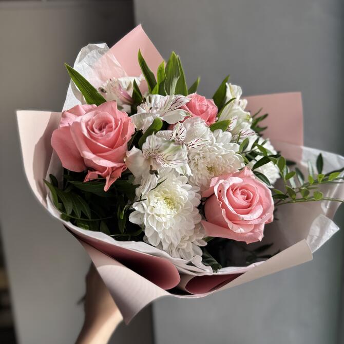 Букет-комплимент «Нежное послание»
