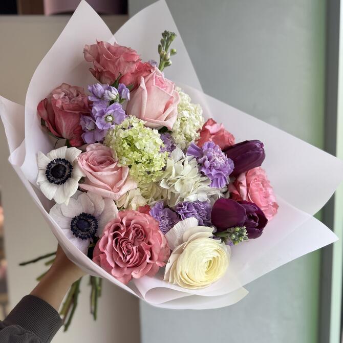 Весенний букет «Lilac flowers» 