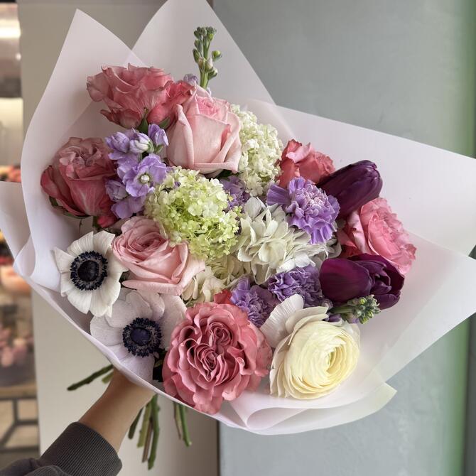 Весенний букет «Lilac flowers» 